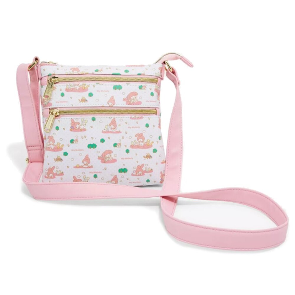 Loungefly Sanrio My Melody Allover Print Crossbody Bag